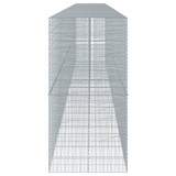 thumbnail of vidaXL Gabione mit Deckel 1000x100x200 cm Verzinktes Eisen
