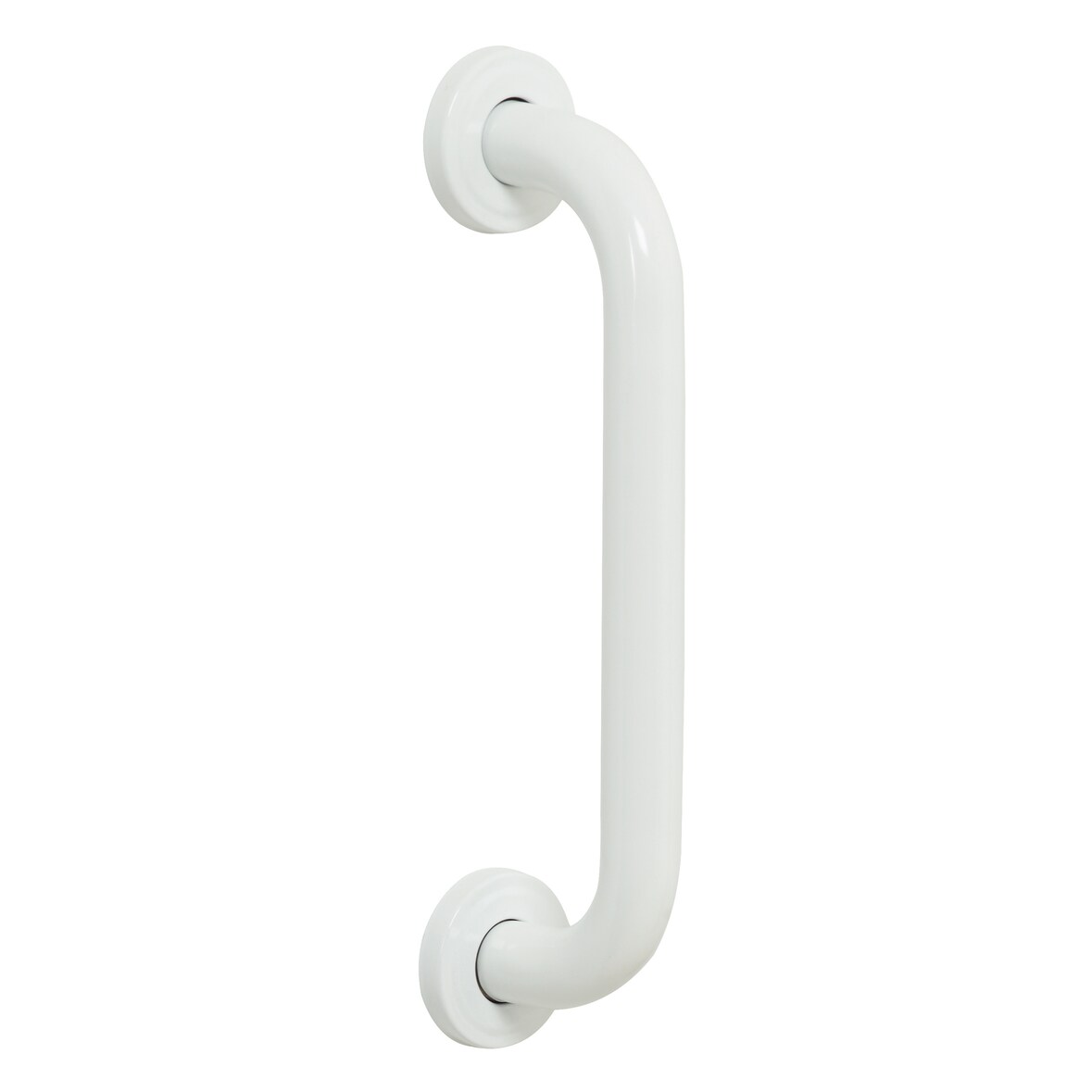 ROSSIGNOL Barre d'appui PMR droite en inox 25cm BISKA blanc