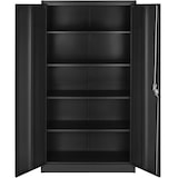 thumbnail of tectake Armoire métallique 5 niveaux - noir, 90 cm - 402938