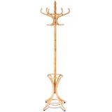 thumbnail of Helloshop26 - Porte manteau sur pieds 51 x 51 x 184 cm avec 12 crochets robustes design contemporain en bois naturel 20_0019565