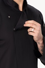 thumbnail of Chef Works® Kochjacke LANSING, Druckverschluss, Cool Vent™, lite, Schwarz, Größe 3XL