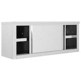 thumbnail of vidaXL Wandhängeschrank mit Schiebetüren 120×40×50 cm Edelstahl