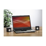 thumbnail of Enceinte pour ordinateur portable Sonic mobil 185'', noire/argent hama