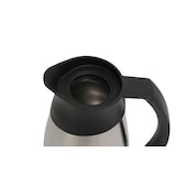 thumbnail of METRO Professional Pichet isotherme, inox/polypropylène/silicone, 14,7x10,8x18,8 cm, 0,5 l, maintien au chaud et au froid, poignée, argenté/noir