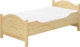 thumbnail of Seniorenbett extra hoch Rollrost Matratze 90x200 Massivholz Holzbett Gästebett 60.40-09 M
