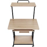 thumbnail of tectake Scrivania Fife 80x65,5x130,5cm - Industriale legno chiaro, rovere Sonoma - 404727