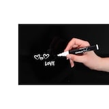 thumbnail of ALLboards Lavagna in vetro nera magnetica 90x60 cm CLASSIC