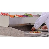 thumbnail of Atosa, Banco Pizza 1 cassetto e 1 porta 800 TN, piano in granito, corpo acciao inox, 1510 x 800 x 840 mm (L x P x A)