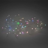 thumbnail of Konstsmide Micro LED Lichterkette, mit langsamem und schnellem Farbwechsel, 100 RGB Dioden, 4.5V Außentrafo, silberfarbener Draht