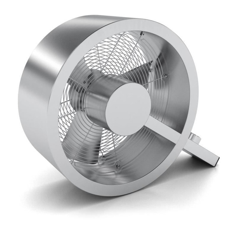 Stadler Form Ventilator Q bis 40 m² Raumgröße Chrom / Nickel gebürstet