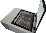 thumbnail of Tischmodell Eisvitrine WEISS ÖFFNET AUF DER BEDIENSEITE