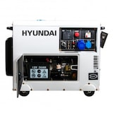 thumbnail of Generador HYUNDAI DHY6000SE diésel monofásico de 5000W
