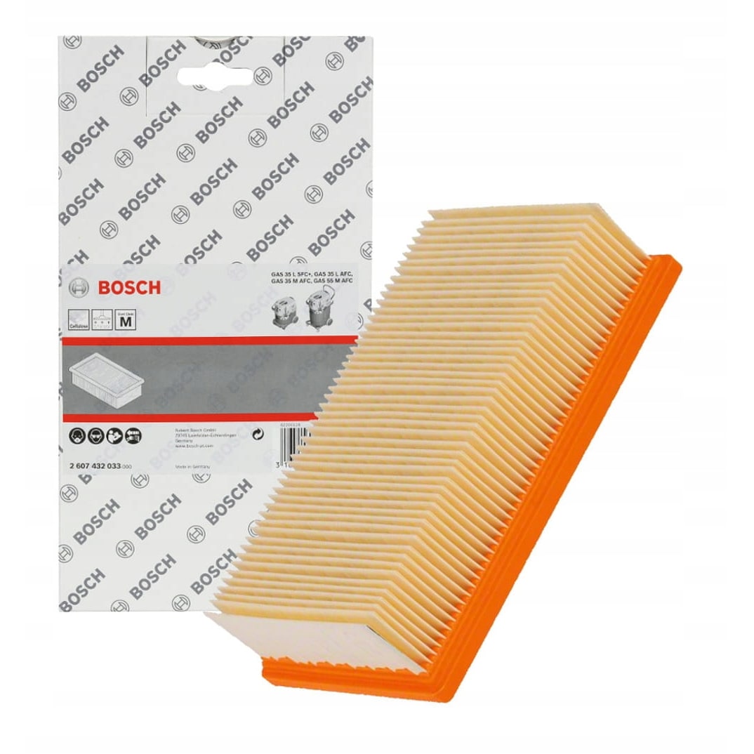 Bosch Flachfaltenfilter, 240 x 140 x 56 mm, 2607432033