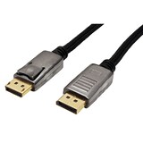 thumbnail of ROLINE DisplayPort Kabel, DP-DP, v1.2, ST - ST, schwarz-metallic, 3 m