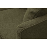 thumbnail of Canapé fixe 4 places CONSTANCE - Tissu vert - Pied en bois massif - L 212 x H 87 x P 93 cm AUCUNE