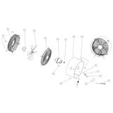 thumbnail of Bodenventilator Otto bis 40 m² Raumgröße Wurzelholz