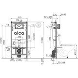thumbnail of Alcadrain Vorwandinstallationssystem für Trockenbau (aus GK) AM101/1120