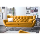 thumbnail of KAWOLA Sofa CHARME 2-Sitzer Velvet curry