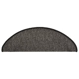 thumbnail of vidaXL Treppenmatten Selbstklebend Sisal 15 Stk. 65x21x4 cm Anthrazit