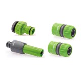 thumbnail of Gevlochten tuinslang 50 meter diam 25mm 1" + 4 Accessoires Diam 25mm Compleet VITO