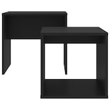 thumbnail of vidaXL Couchtisch-Set Schwarz 48x30x45 cm Holzwerkstoff