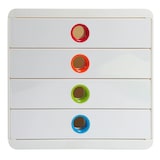 thumbnail of Exacompta 314398D 1x Schubladenbox POP-BOX mit 4 geschlossenen Laden - Weiss/Harlekin
