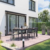 thumbnail of Store banne coffre integral 2.5x2m aluminium taupe