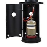 thumbnail of Goldflame Style Terrassenheizstrahler 11,2 kW 360°-Blick mobil Schwarz
