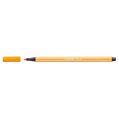STABILO Fasermaler Pen 68/54 M 1mm Rundspitze orange