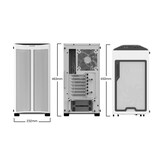 thumbnail of PC- Gehäuse BeQuiet Pure Base 500DX weiss