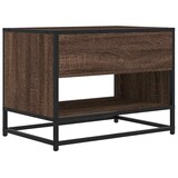 thumbnail of vidaXL TV-Schrank Braun Eichen-Optik 61x40x46 cm Holzwerkstoff Metall
