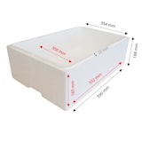 thumbnail of Caja térmica de poliestireno expandido 31 litros, para transporte de alimentos (7 unidades)