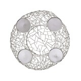 thumbnail of Adventskranz Milano, Edelstahl glänzend vernickelt, Durchmesser 34 cm