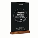 thumbnail of Kreidetafel Tischaufsteller Europel A4 Hochformat Naturholz 356268