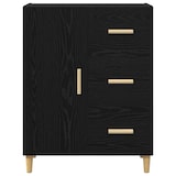 thumbnail of vidaXL Sideboard Schwarz Eichen-Optik 34 x 69,5 x 90 cm Holzwerkstoff