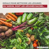 thumbnail of Brosse à légumes en bois Fackelmann Wood Edition