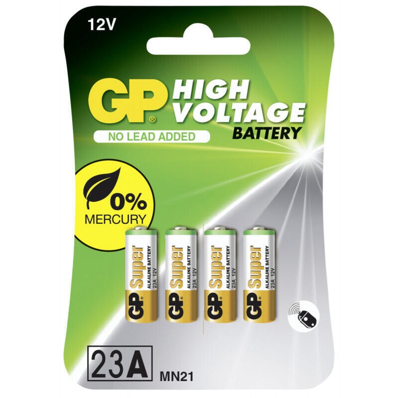 GP Alkaline Batterie 23A / Mn21 4St