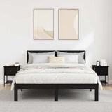 thumbnail of vidaXL Nachtkastje 2 pcs Zwart Eiken 34 x 35,5 x 45 cm Bewerkt hout