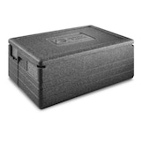 thumbnail of thermohauser EPP-Thermobox GN 1/1 Gastrostar schwarz, 40 L, mit Deckel und 5-farbigem Einsteckkartenset