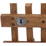 thumbnail of MCA Painel de roupeiro HWC-P57, roupeiro de parede Calha de roupeiro Roupeiro de madeira, madeira maciça 135x40cm carvalho