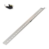 thumbnail of TRUTZHOLM 1 x Alu Auffahrschiene 194 cm Traglast 200 kg Fahrradrampe E-Bike Auffahrrampe starr grau