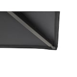 thumbnail of METRO PROFESSIONAL Sombrilla colgante cuadrada, sin faldón, aluminio/acero, 3 x 3 m, con manivela y función de inclinación, antracita/gris