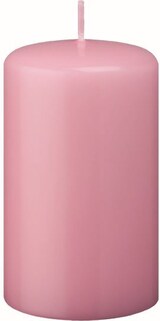 thumbnail of Flachkopf-Stumpenkerzen Rosa 300 x Ø 80 mm, 2 Stück