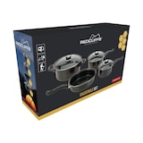 thumbnail of Camping Kochtopfset 7-teilig Leichtes Aluminium Topfset für Gasherde