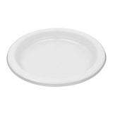 thumbnail of MONOUSO - Prato Raso Reutilizável Económico PS Branco Ø16,5cm (50 Uds)