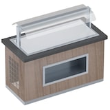 thumbnail of Koud buffet met gladde plate en beschermend scherm 4 gn 1/1-20 afwerking nm - 1650x850x1320 mm - 494 W 230/1V - 11148NM1 Eurast