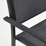 thumbnail of Table extensible aluminium et céramique avec 10 chaises - Oviala