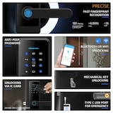 thumbnail of Serrure Connectée Intelligente Pour Porte Intérieure Sécurisée Avec Empreinte Digitale YONIS