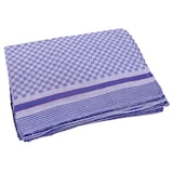 thumbnail of Touchon/Grubentuch, blau/rot kariert; VE=5 Stk. : blau / grau kariert : 100% Baumwolle 100 g/Stück