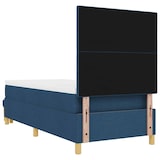 thumbnail of vidaXL Boxspringbett mit Kissen mit Kopfteil Blau 200 x 80 cm Stoff